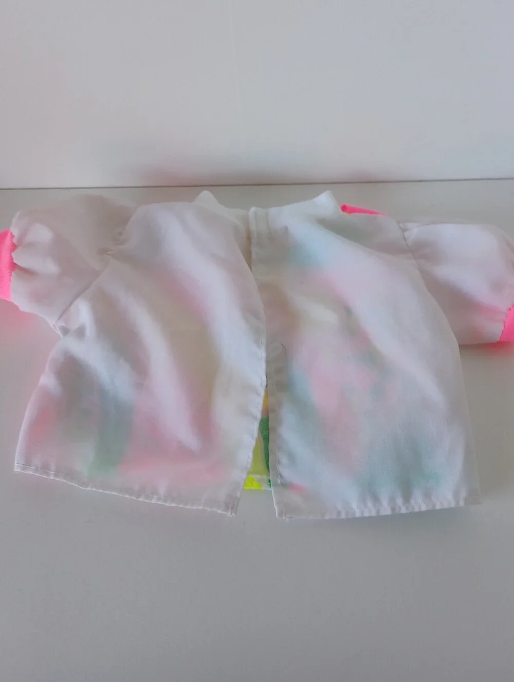 Vintage Doll Unbranded Outfit Shirt And Shorts Pink Multicolor Toy Collectible